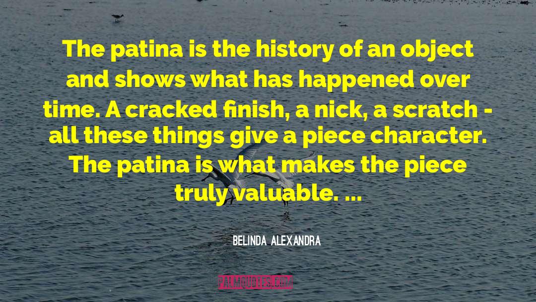 Patina quotes by Belinda Alexandra