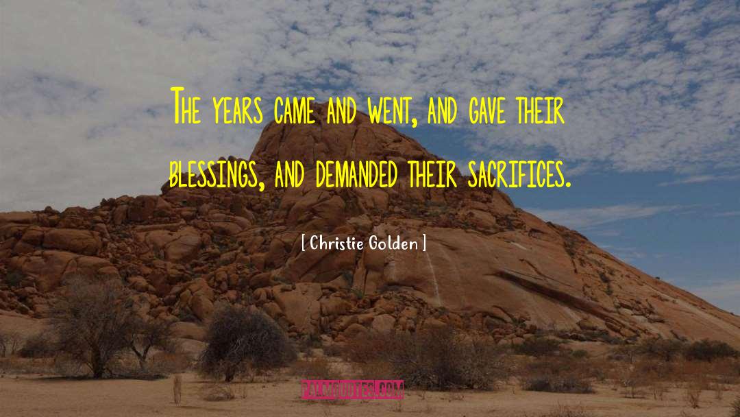 Patriarchal Blessings quotes by Christie Golden