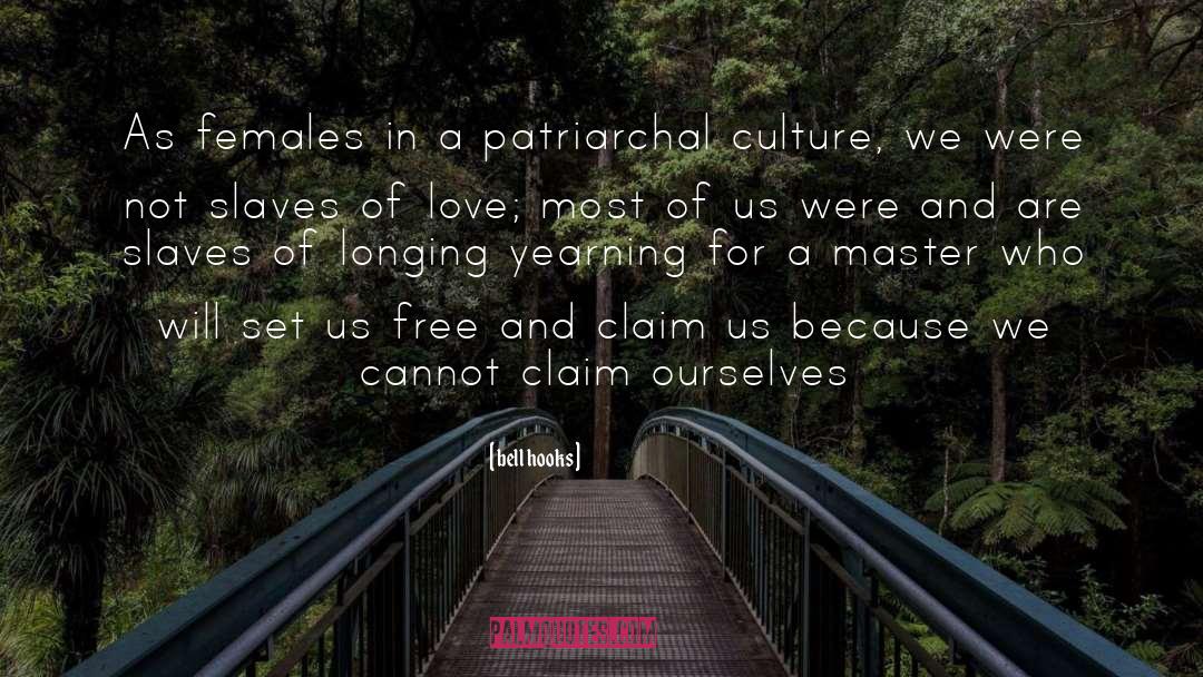 Patriarchal Culture quotes by Bell Hooks