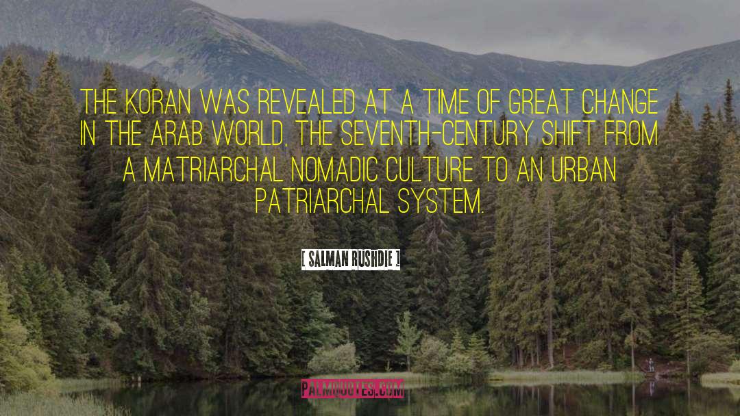 Patriarchal Paradigm quotes by Salman Rushdie