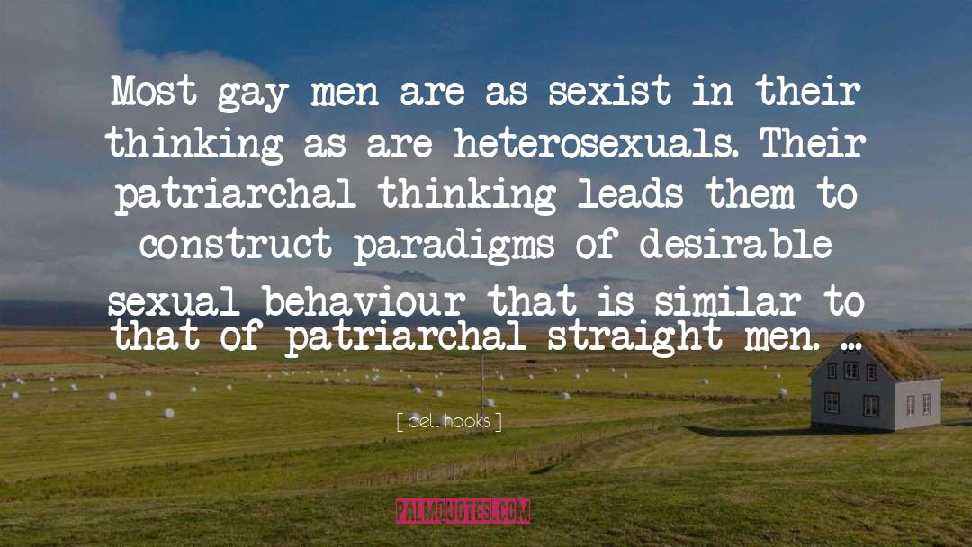 Patriarchal quotes by Bell Hooks