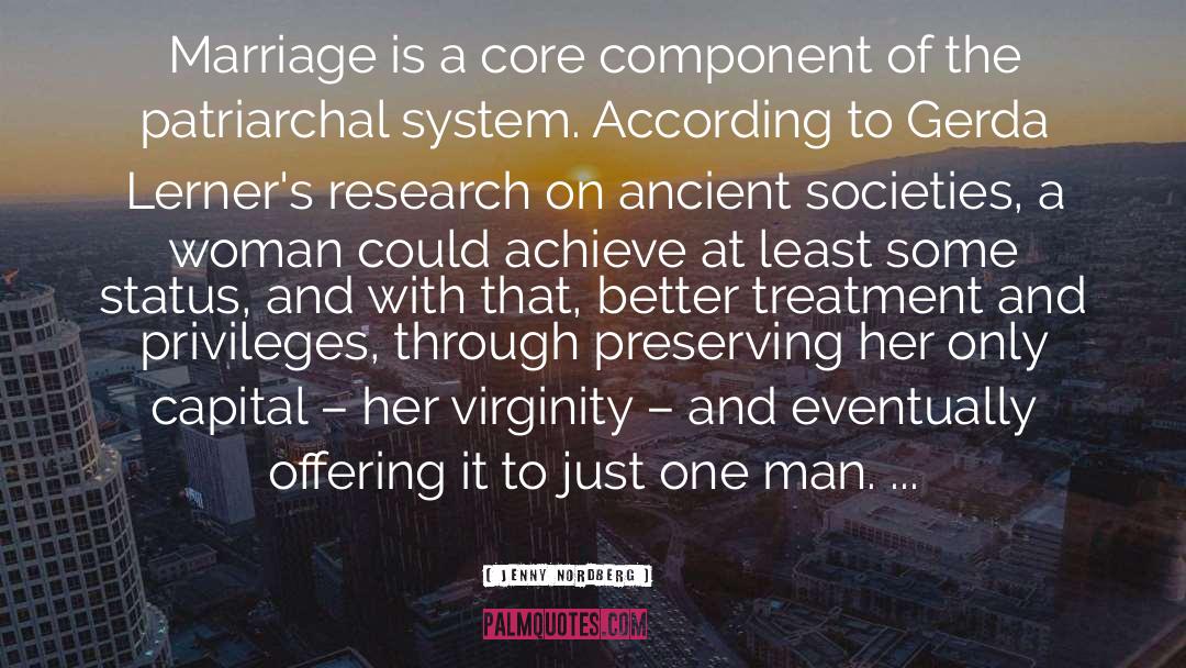 Patriarchal quotes by Jenny Nordberg