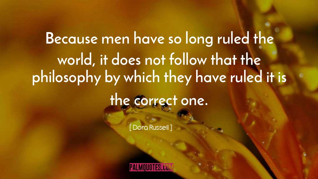 Patriarchy quotes by Dora Russell