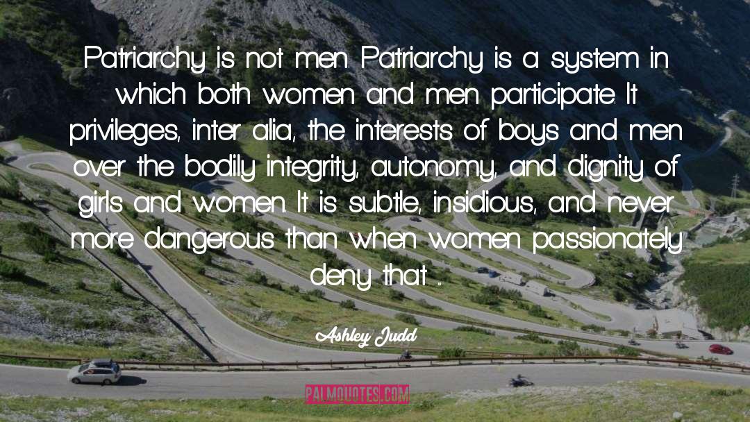 Patriarchy quotes by Ashley Judd