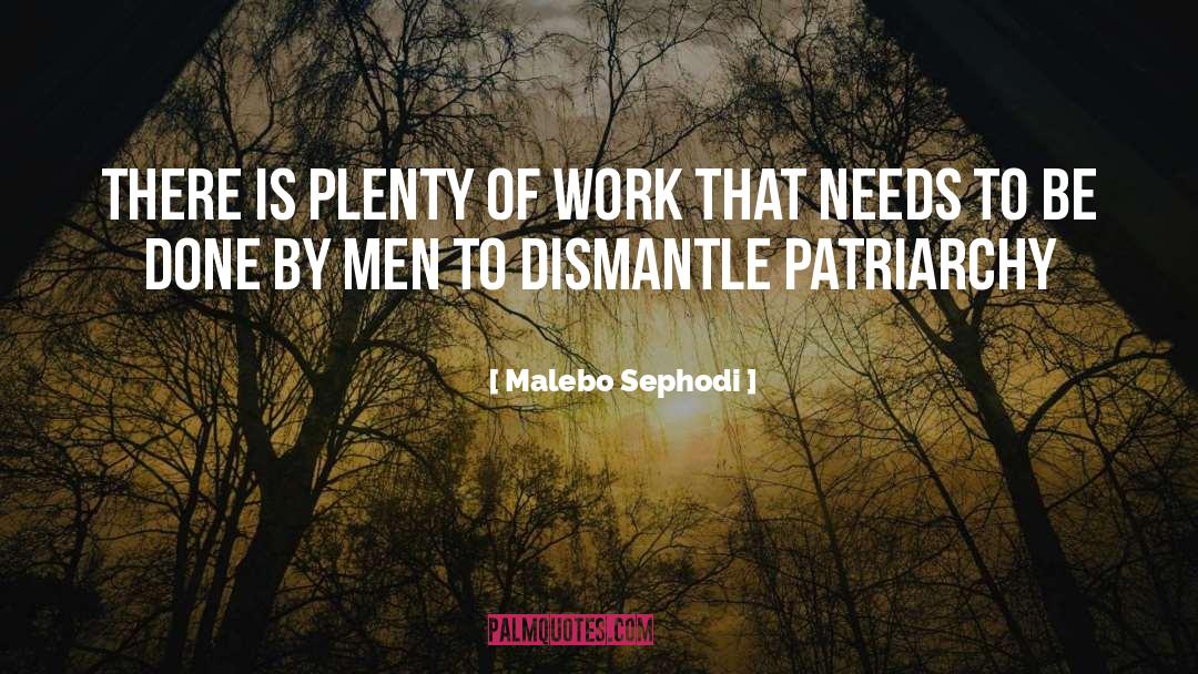 Patriarchy quotes by Malebo Sephodi