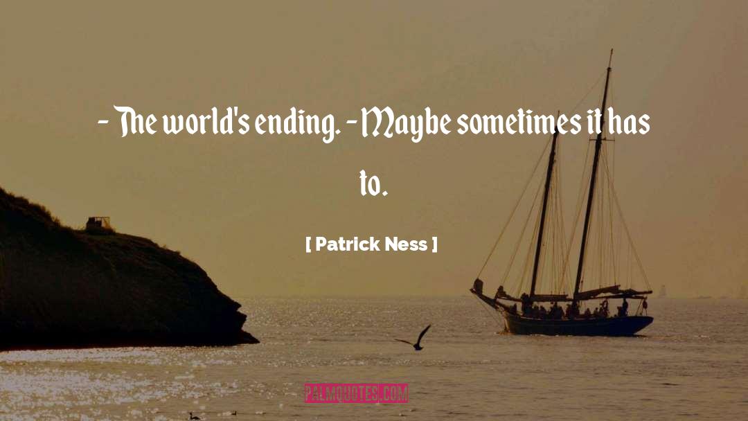 Patrick Enigma quotes by Patrick Ness