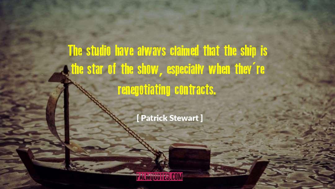 Patrick Swayze quotes by Patrick Stewart