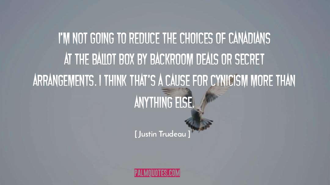 Patricks Secret Box quotes by Justin Trudeau