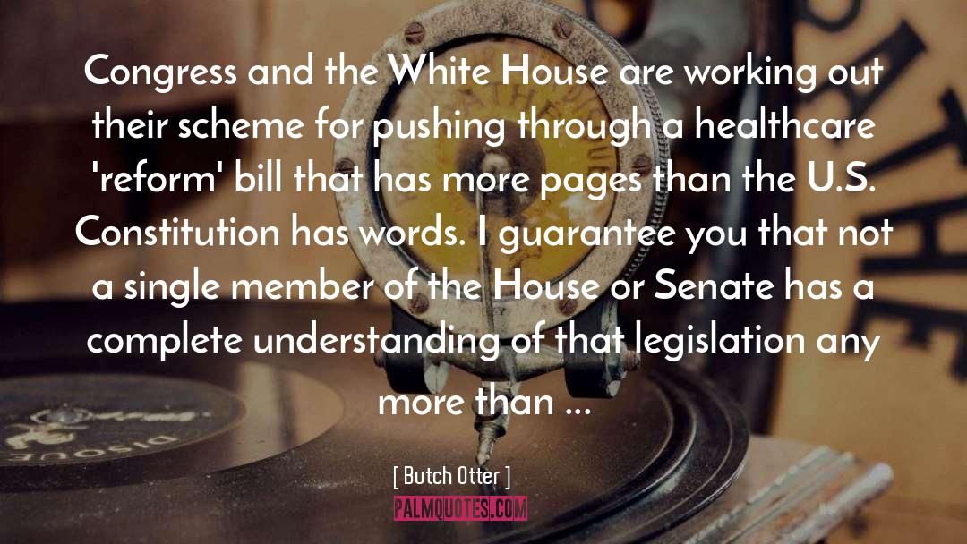 Patriot Act quotes by Butch Otter