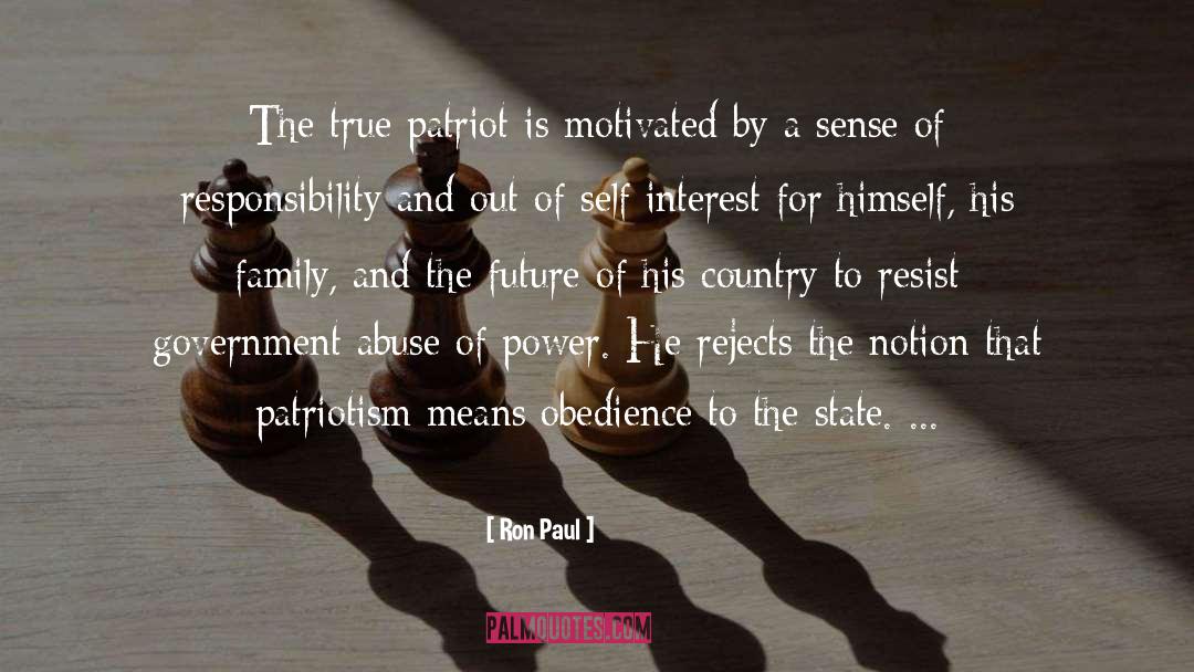 Patriot quotes by Ron Paul