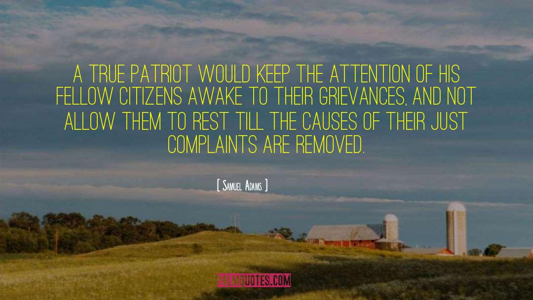 Patriot quotes by Samuel Adams