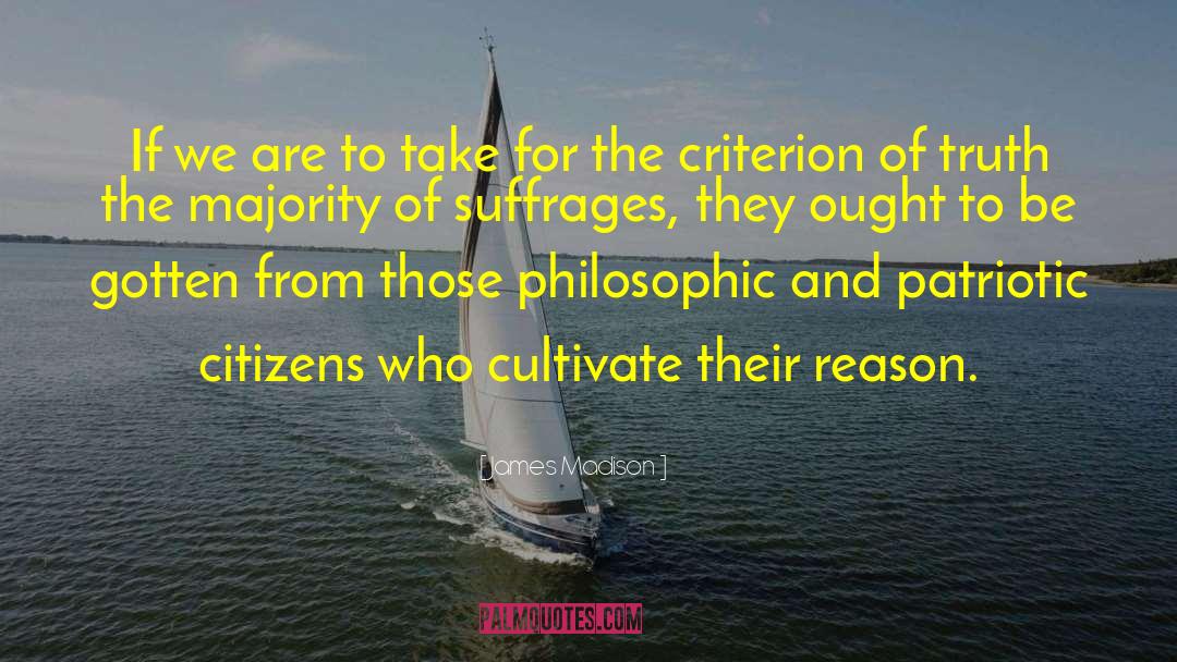 Patriotic Citizens quotes by James Madison