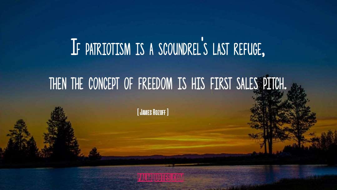 Patriotism quotes by James Rozoff