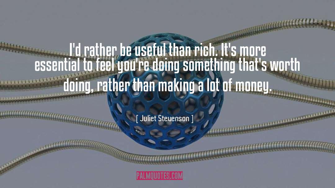 Pattern Making quotes by Juliet Stevenson