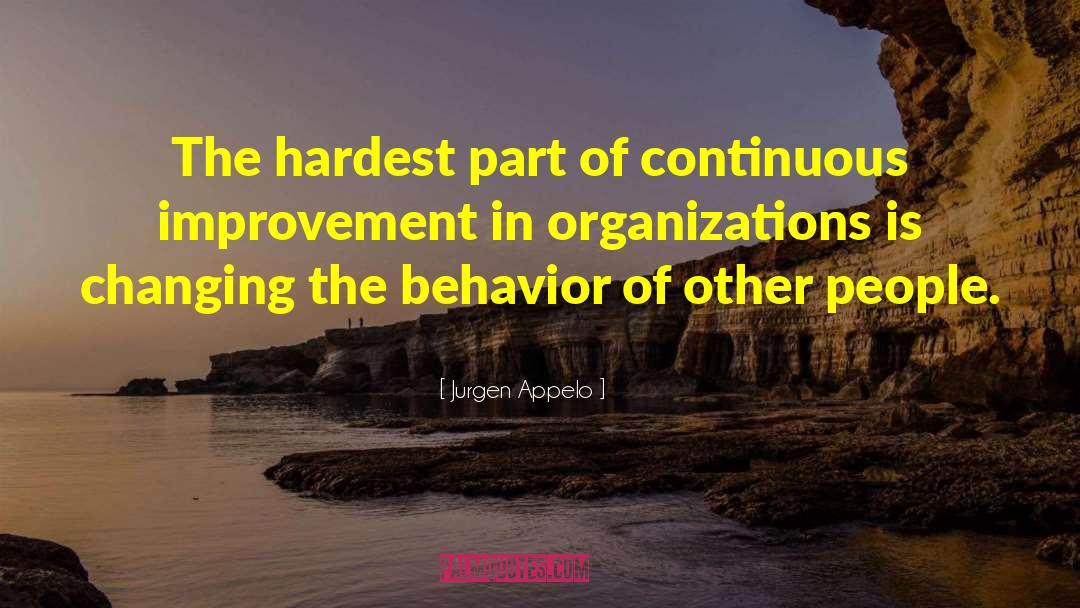 Pattern Of Behavior quotes by Jurgen Appelo