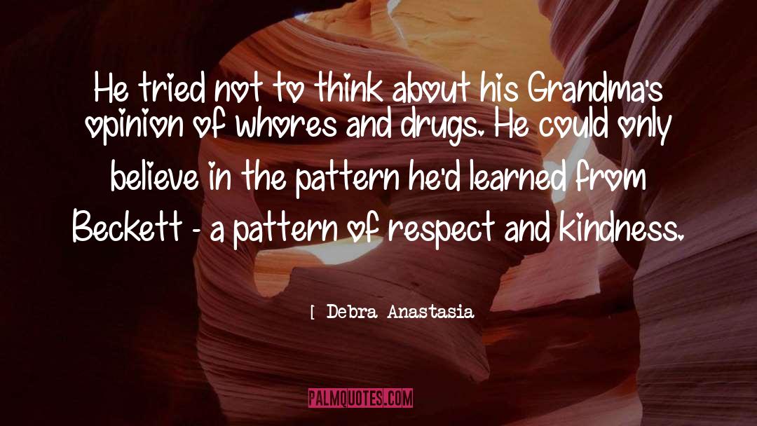 Pattern quotes by Debra Anastasia