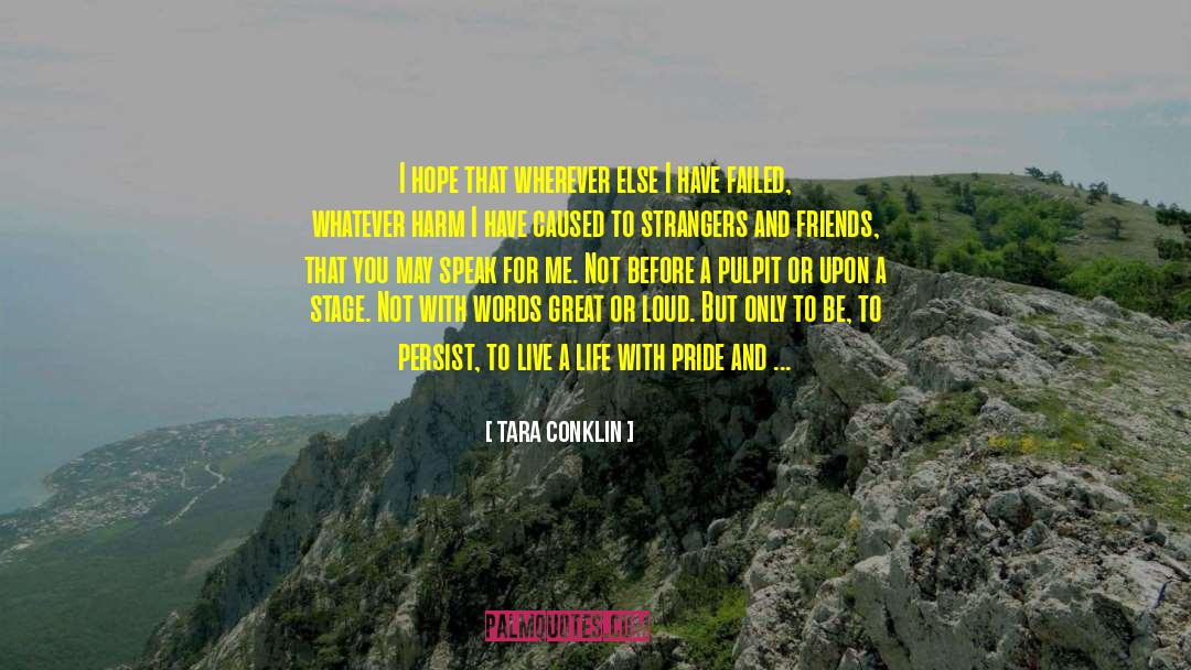 Patterns In Life quotes by Tara Conklin