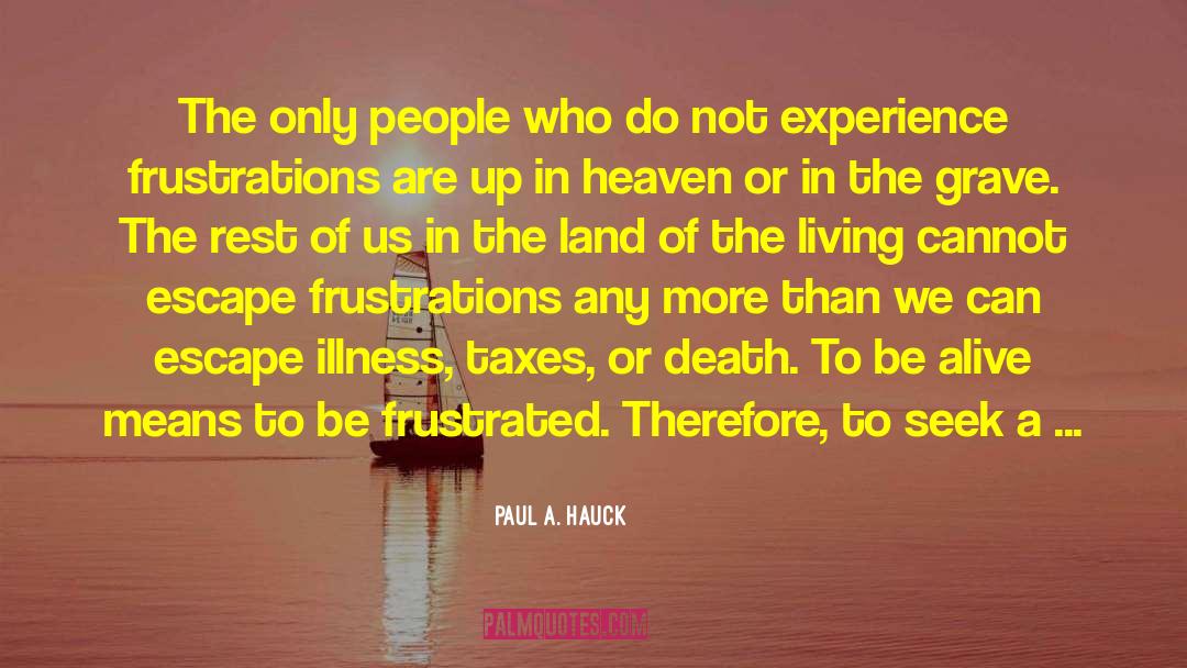 Paul Allor quotes by Paul A. Hauck