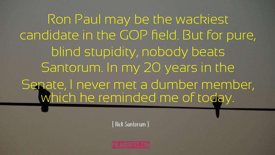 Paul Bucha quotes by Rick Santorum