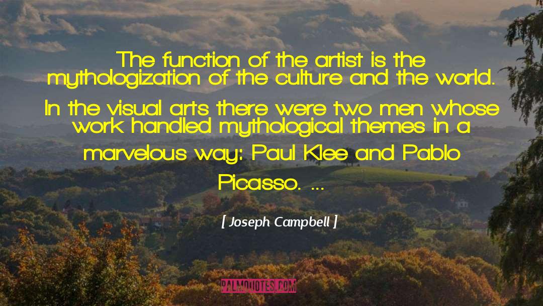 Paul Klee quotes by Joseph Campbell