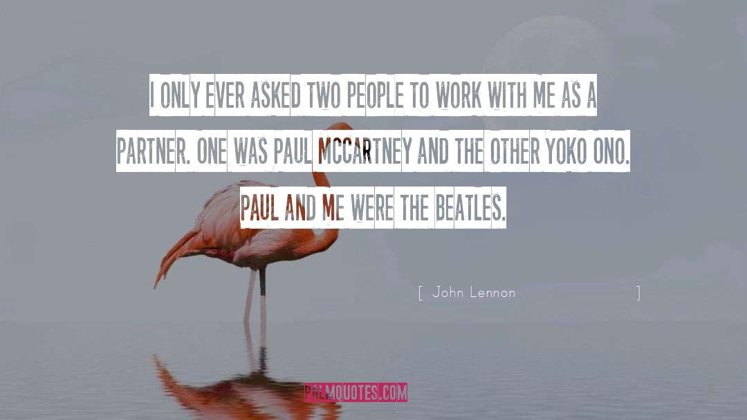 Paul Mccartney quotes by John Lennon