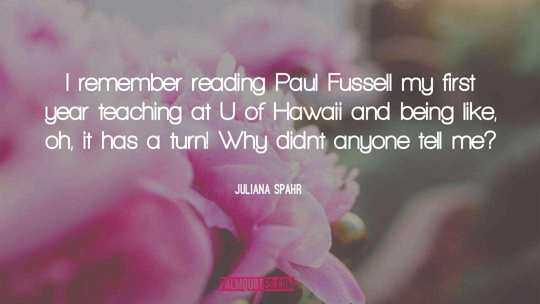 Paul quotes by Juliana Spahr