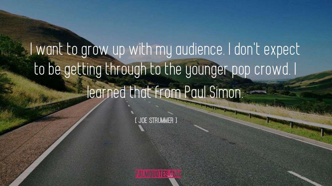 Paul Simon quotes by Joe Strummer