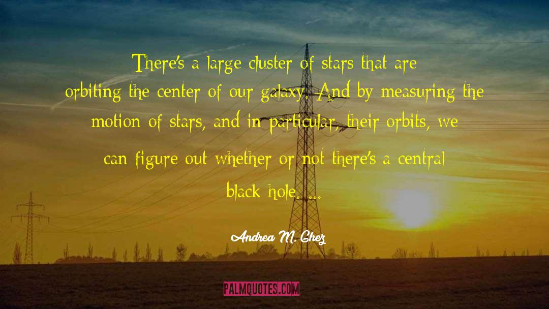 Paulides Cluster quotes by Andrea M. Ghez