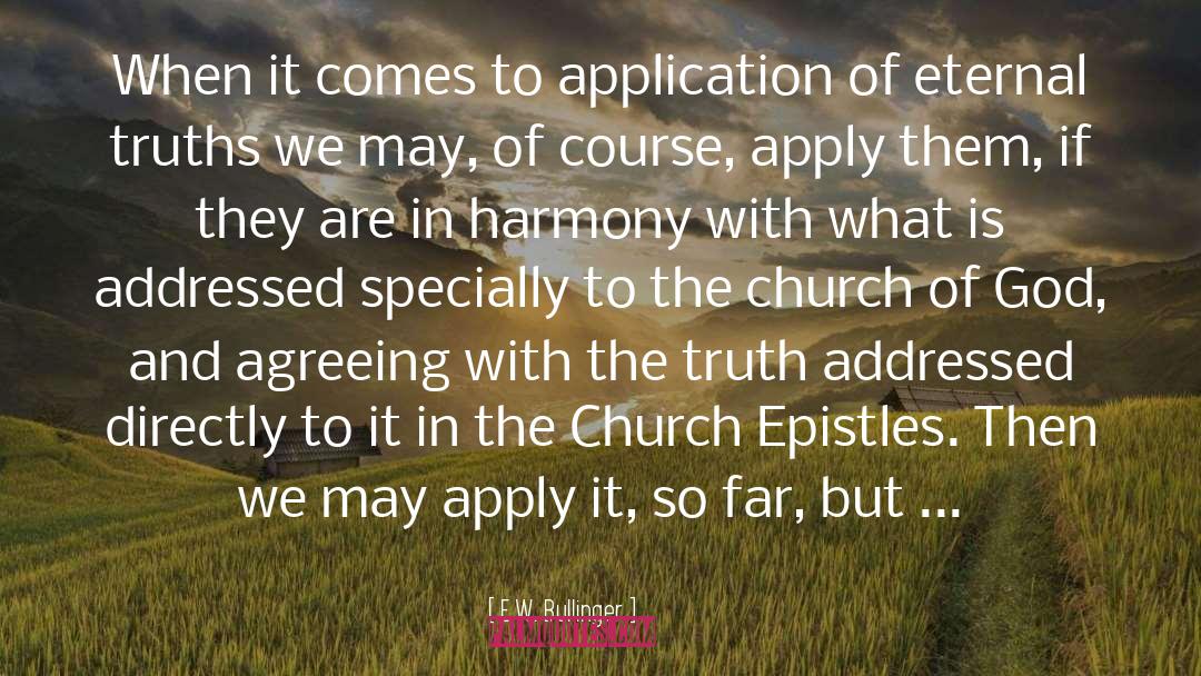 Pauline Epistles quotes by E.W. Bullinger