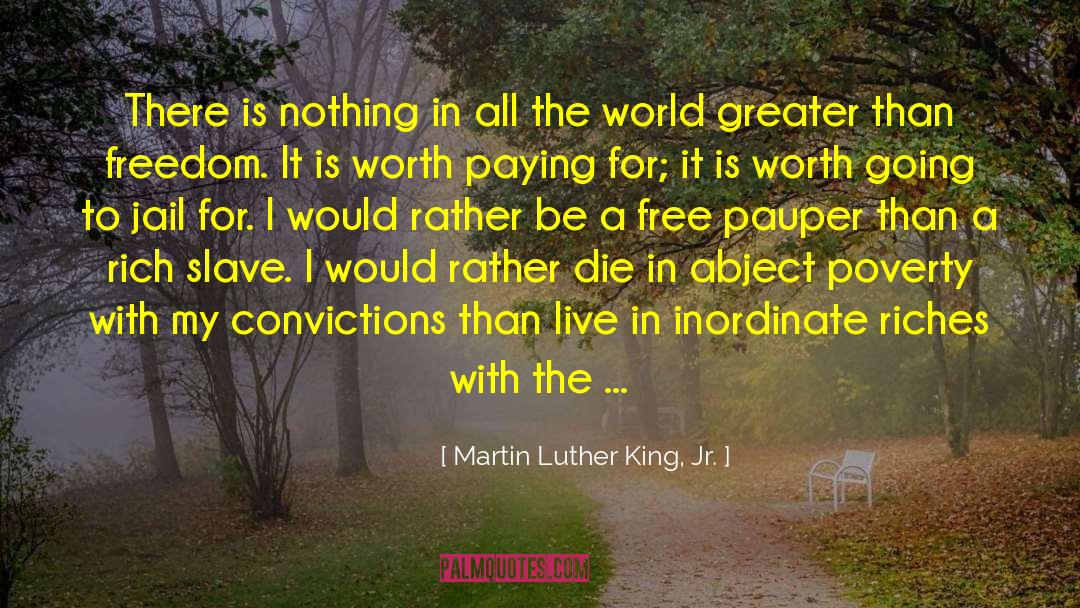 Pauper quotes by Martin Luther King, Jr.