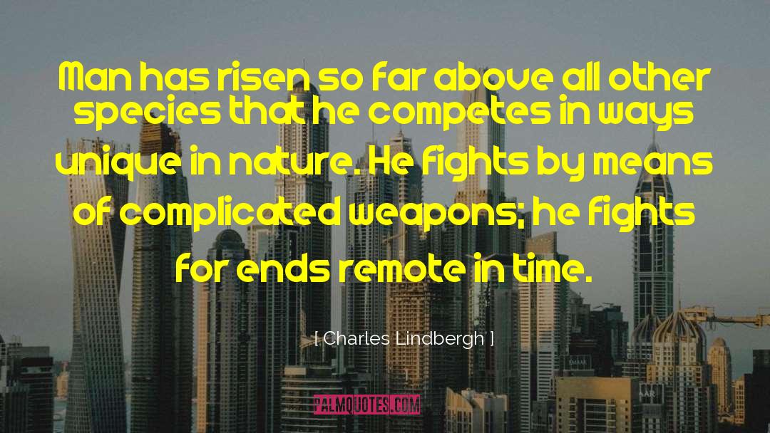 Pausing Time quotes by Charles Lindbergh