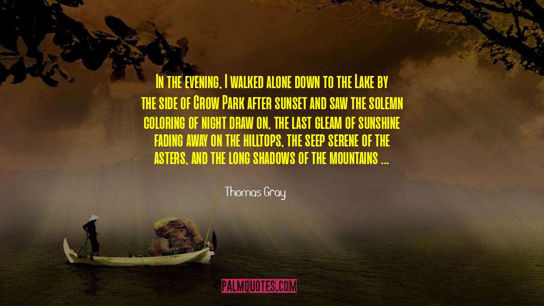Pavlas Lake quotes by Thomas Gray