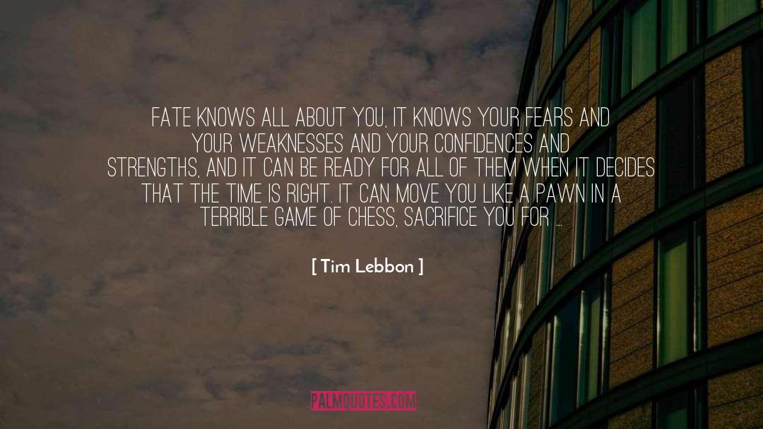 Pawn quotes by Tim Lebbon