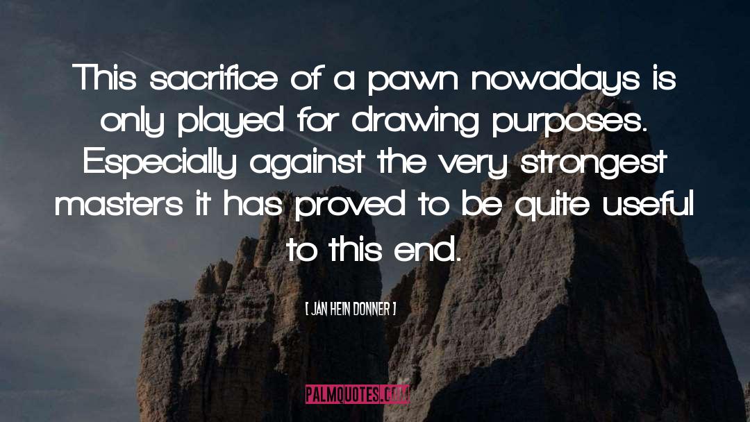 Pawns quotes by Jan Hein Donner