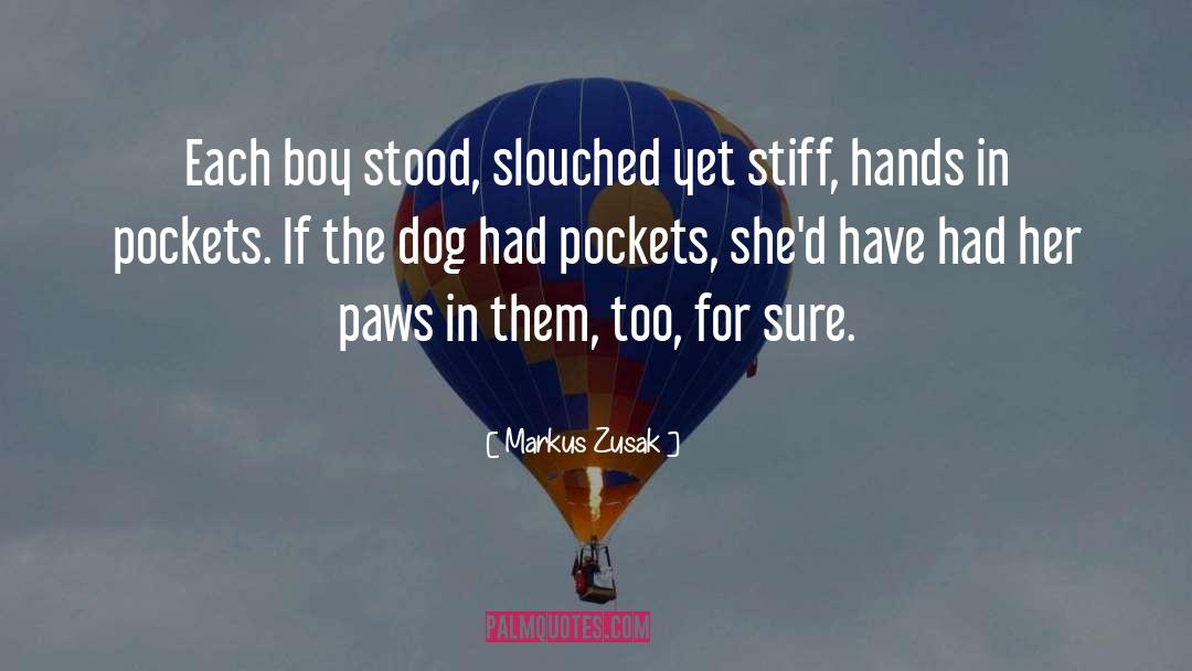 Paws quotes by Markus Zusak