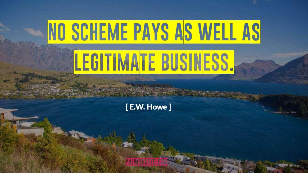 Pay Gap quotes by E.W. Howe