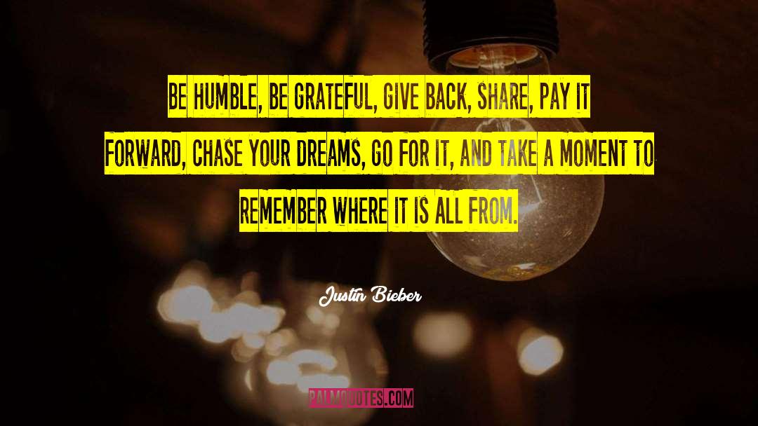 Pay It Forward quotes by Justin Bieber