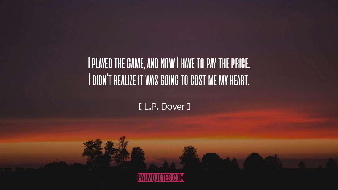 Pay The Price quotes by L.P. Dover