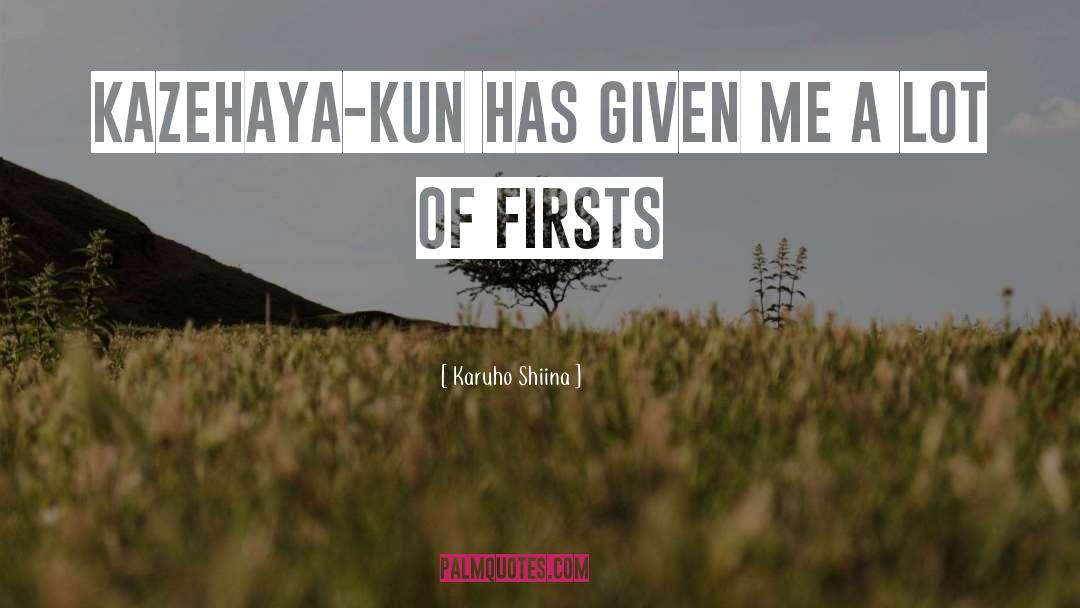Payah Kun quotes by Karuho Shiina