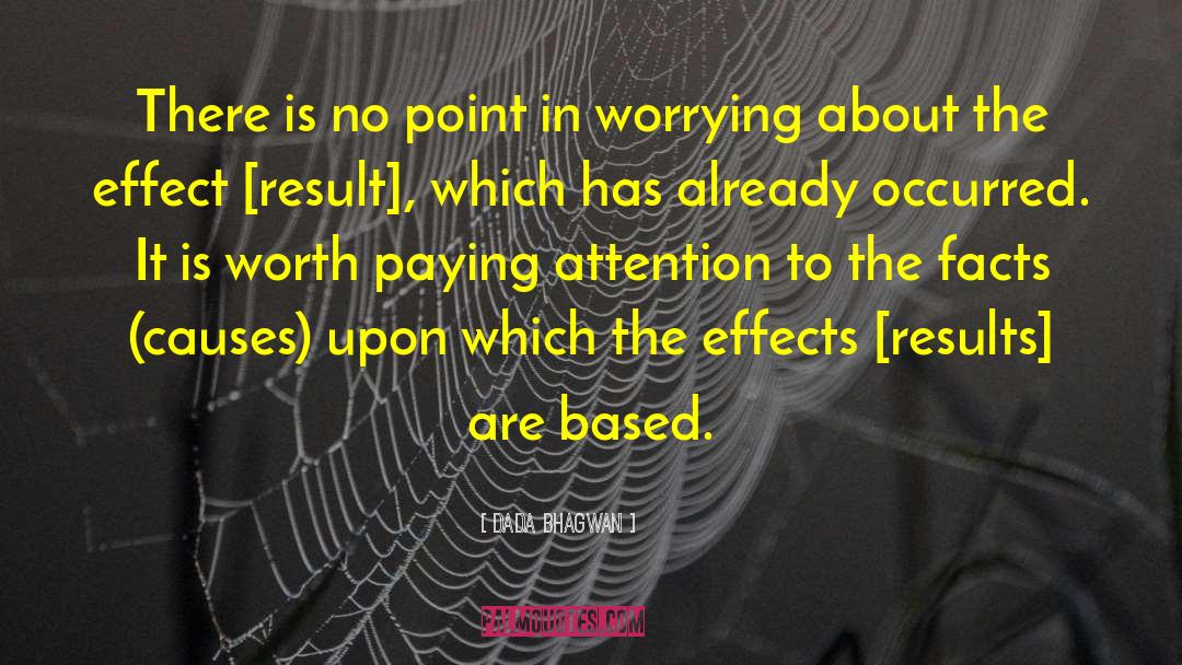 Paying Attention quotes by Dada Bhagwan