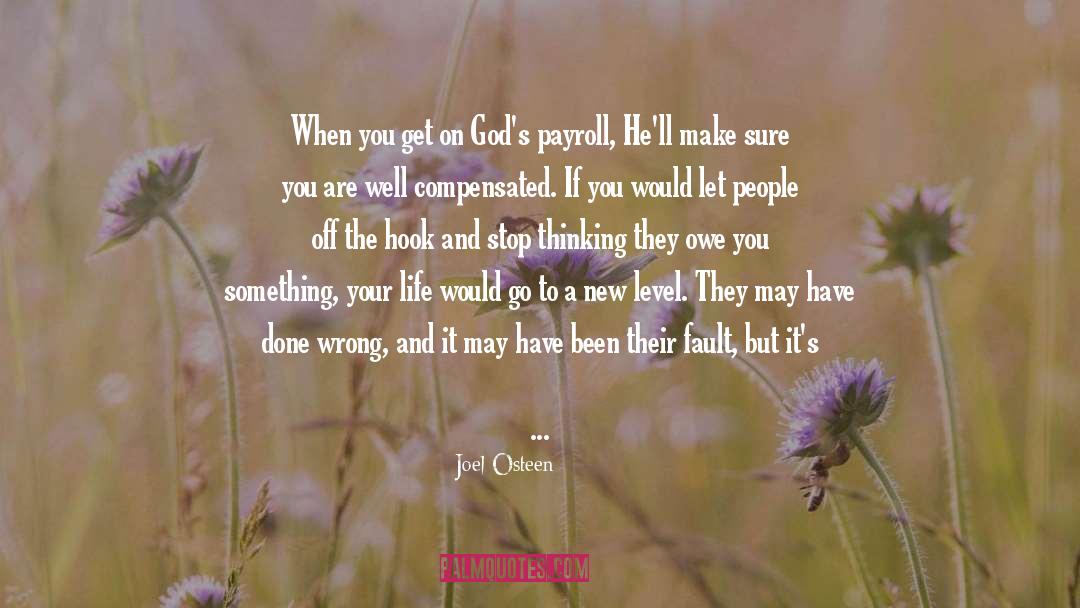 Payroll quotes by Joel Osteen