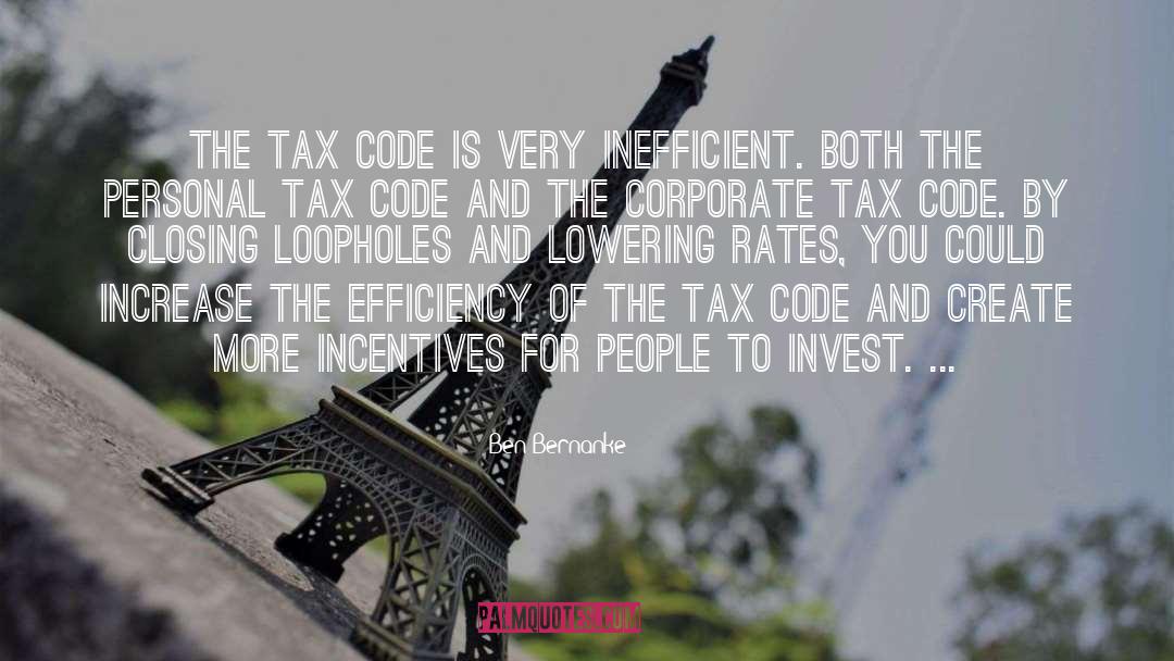 Payroll Tax quotes by Ben Bernanke