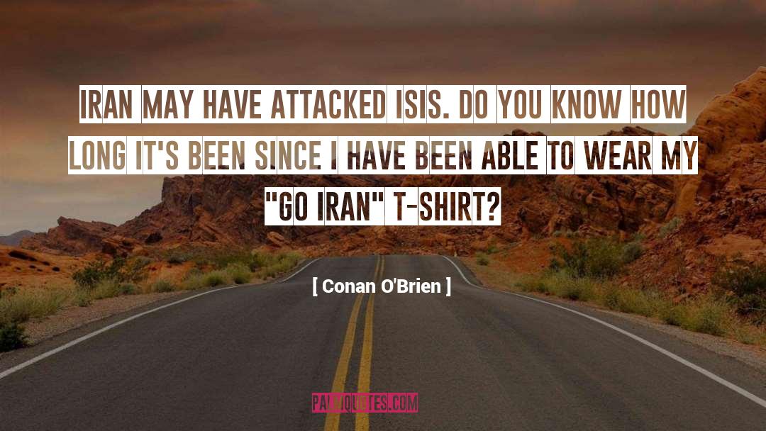 Payvand Iran quotes by Conan O'Brien