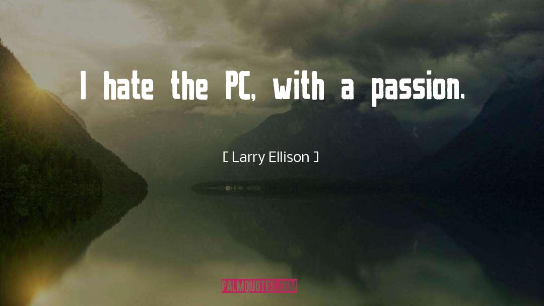 Pc quotes by Larry Ellison