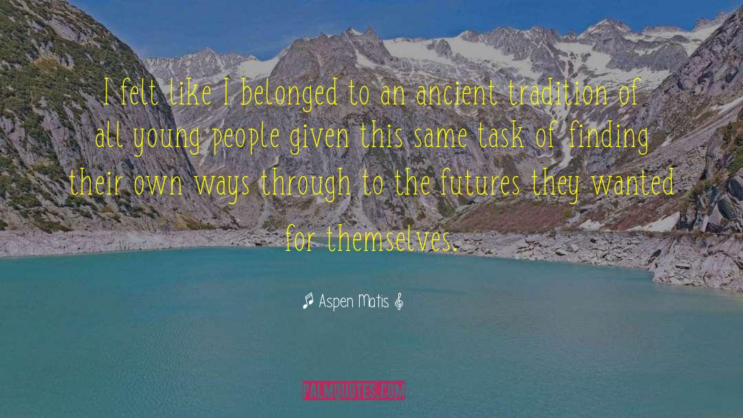 Pct quotes by Aspen Matis