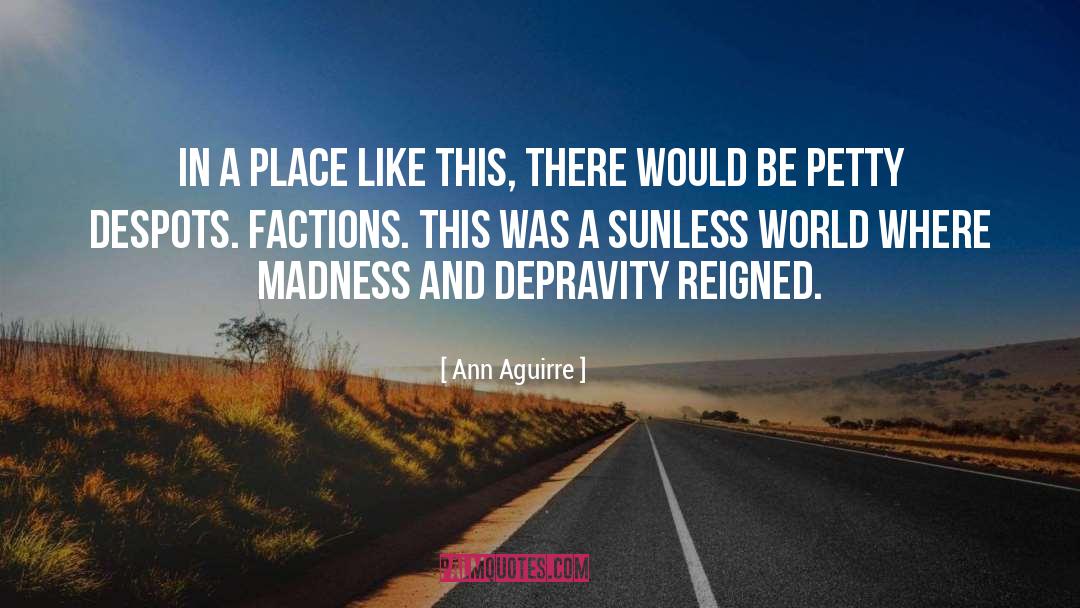 Pea Madness quotes by Ann Aguirre