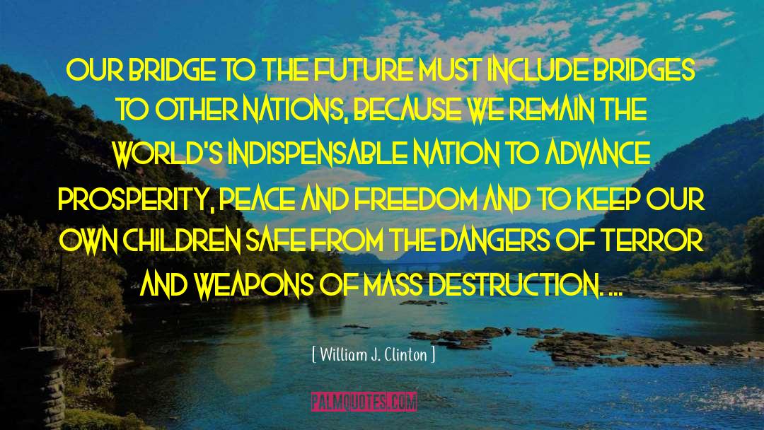 Peace And Freedom quotes by William J. Clinton