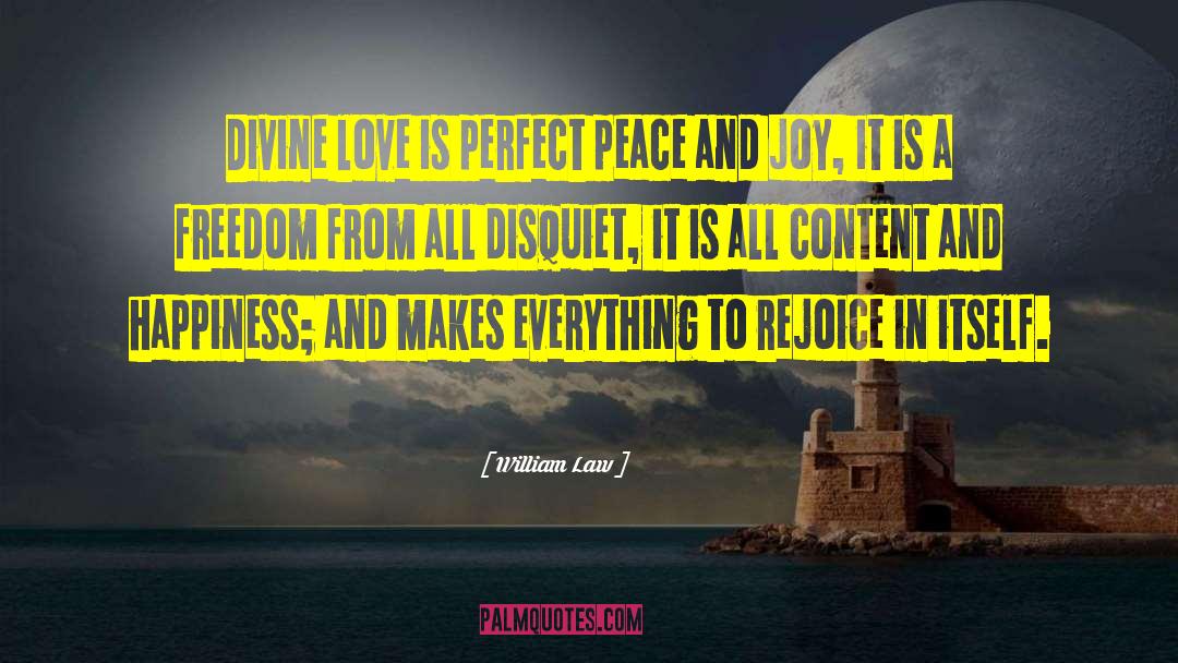 Peace And Joy quotes by William Law