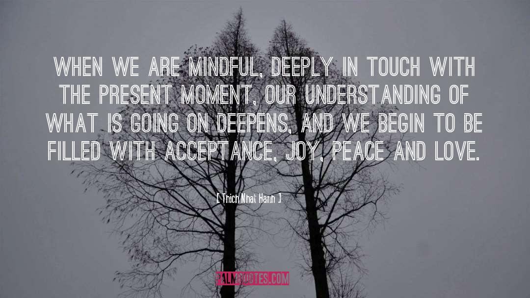 Peace And Love quotes by Thich Nhat Hanh