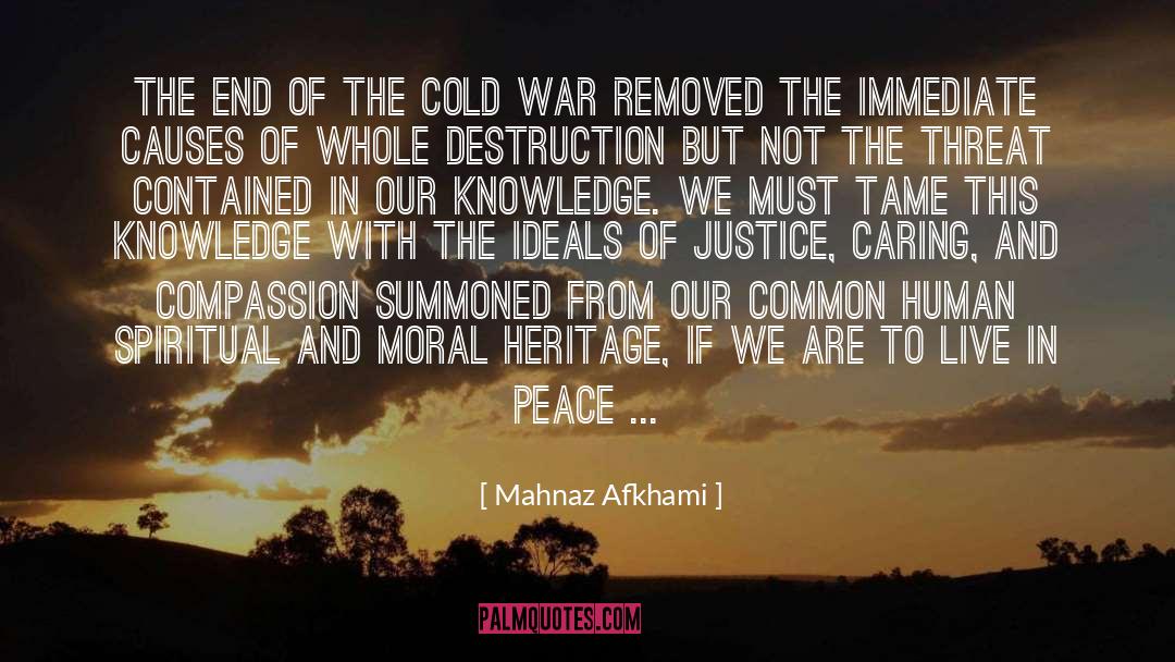 Peace And Serenity quotes by Mahnaz Afkhami